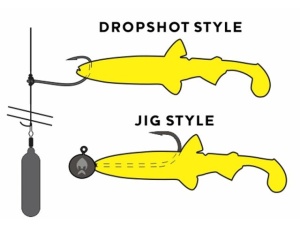 Shad Westin HypoTeez Shadtail 9cm Motoroil - Img 5