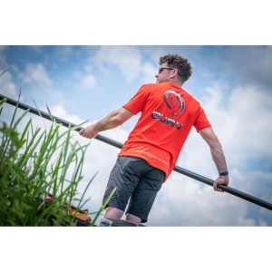 Tricou Guru Gradient Logo Tee Red - Img 3