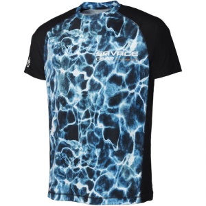 Tricou Savage Gear Marine UV Sea Blue