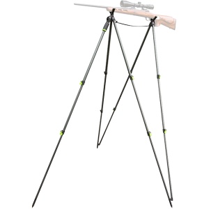 Tripod Primos Hunting Pole Cat Steady Rest – stabilitate perfectă pentru tirul la distanță, reglabil între 61 și 157 cm.