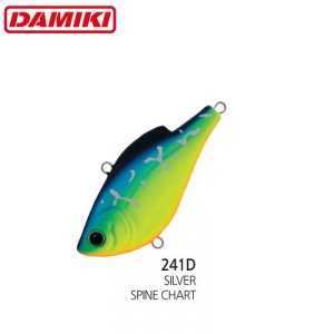 Vobler Damiki Napjaru 60S 6cm 10.5g Silver Spine Chart