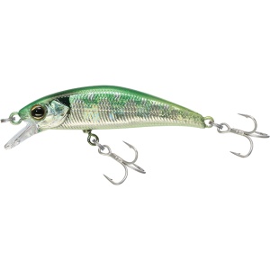 Vobler Jackall Tricoroll Ryushin 43HW 4.3cm 3g Flash Green Back