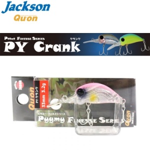 Vobler Jackson Qu-on Py Crank MR 3.3cm 3.2g Floating HNP - Img 4