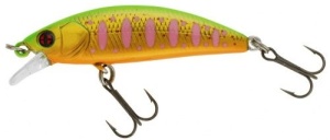 Vobler Sakura Phoxy Minnow 40 S 40mm 2.6g Hi Viz Chart Trout