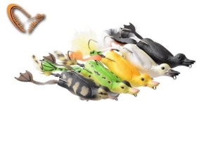 Vobler Savage Gear 3D Hollow Duckling 7.5cm 15g White - Img 2