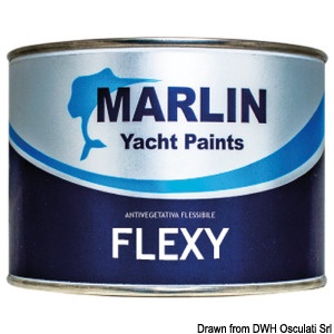 Vopsea antivegetativă flexibilă Marlin Flexy, 500ml