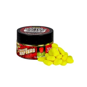 Wafters Benzar Pro Corn Mini 6mm, momeală critic echilibrată cu formă de porumb, ideală pentru pescuit de finețe și prezentări naturale la crap.