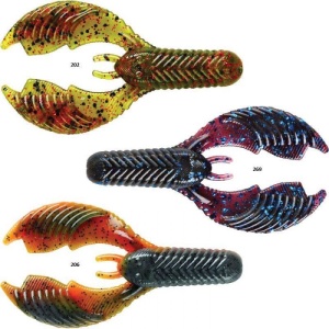 Yum Craw Chunk 7cm Green Pumpkin Purple Flake - Img 2