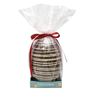 Eggstraordinar - Ou gigant de ciocolata cu lapte si bucati de caramele si fursec 250G