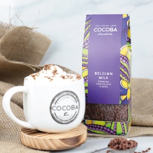 Fulgi de ciocolata belgiana cu lapte 250G - Img 6