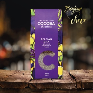 Fulgi de ciocolata belgiana cu lapte 250G