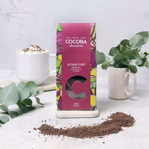 Fulgi de ciocolata belgiana neagra 250G - Img 6