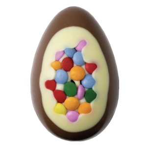 Ou de ciocolata cu lapte si bomboane 50G - Img 3