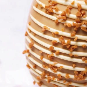Ou gigant de ciocolata aurie cu caramel 250G - Img 5