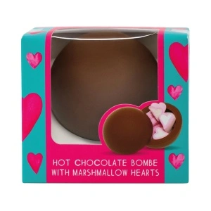 Sfera de ciocolata cu lapte si bezele inimioara 50G - Img 8