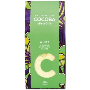 Fulgi de ciocolata belgiana alba 250G - Img 3