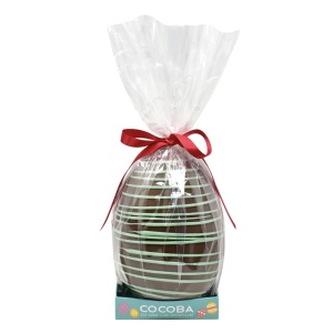 Eggstraordinar - Ou gigant de ciocolata cu lapte, bomboane si popping candy 250G - Img 4