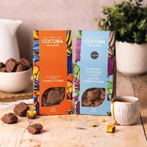 Fagure invelit in ciocolata cu lapte si caramel sarat 175G - Img 4