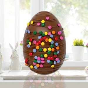 Ou gigant de ciocolata cu lapte si bomboane 250G - Img 4