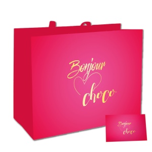 Punga eleganta cadou Bonjour Choco XL - Img 6