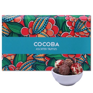 Cutie Safir - Asortiment trufe de ciocolata 180G - Img 6