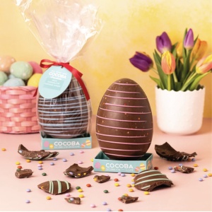 Eggstraordinar - Ou gigant de ciocolata cu lapte, bomboane si popping candy 250G - Img 3