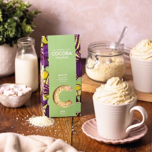 Fulgi de ciocolata belgiana alba 250G - Img 4