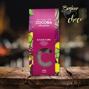 Fulgi de ciocolata belgiana neagra 250G