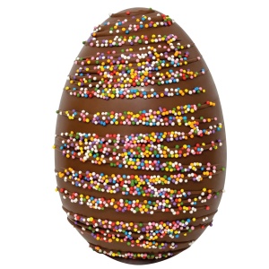 Ou gigant de ciocolata cu lapte si mini-bomboane Sprinkles 250G - Img 3