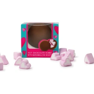 Sfera de ciocolata cu lapte si bezele inimioara 50G - Img 4