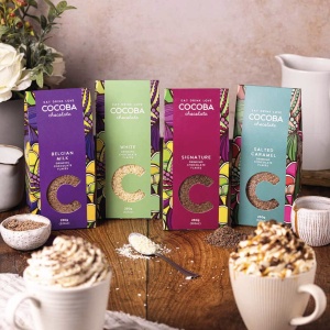 Fulgi de ciocolata belgiana neagra 250G - Img 4