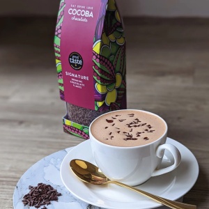 Fulgi de ciocolata belgiana neagra 250G - Img 7