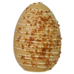 Ou gigant de ciocolata aurie cu caramel 250G - Img 3