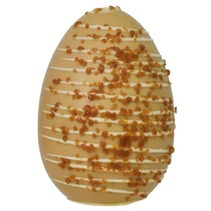 Ou gigant de ciocolata aurie cu caramel 250G - Img 4