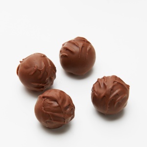 Trufe de ciocolata cu lapte in cutie metalica 120G - Img 2