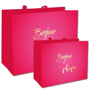Punga eleganta cadou Bonjour Choco XL - Img 2