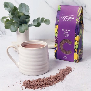 Fulgi de ciocolata belgiana cu lapte 250G - Img 5