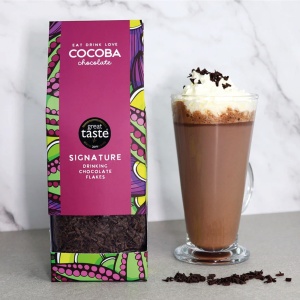 Fulgi de ciocolata belgiana neagra 250G - Img 11