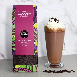 Fulgi de ciocolata belgiana neagra 250G - Img 11