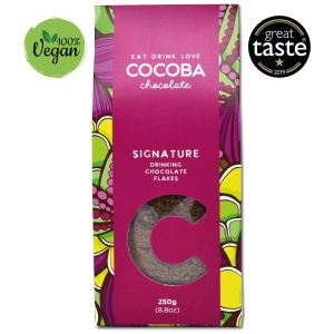 Fulgi de ciocolata belgiana neagra 250G