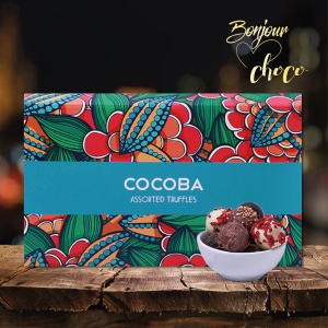 Cutie Safir - Asortiment trufe de ciocolata 180G - Img 9
