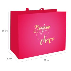Punga eleganta cadou Bonjour Choco XL - Img 5