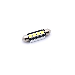 Pachet 10 Leduri auto sofit 39mm 3W can-bus Carguard - Img 2