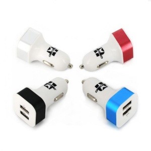 Încărcător brichetă auto USB 2100 mA, diferite culori - Carguard