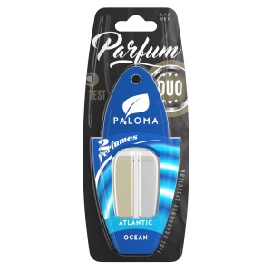 Odorizant auto Paloma Parfum DUO Atlantic & Ocean 2x3ml