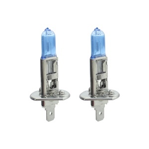 Set de 2 becuri Halogen H1 +100% Intensitate - LONG LIFE - CARGUARD - Img 2