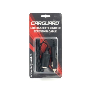 Cablu prelungitor brichetă auto Carguard – 1 m – cu siguranță fuzibilă 10A - Img 2