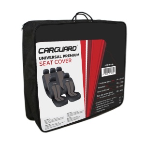 Huse universale premium pentru scaune auto bej+negru - CARGUARD - Img 3
