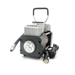 Compresor auto Carguard Heavy-Duty dublu cilindru – 50 L/min – 150 PSI – LED + kit reparație anvelope - Img 3