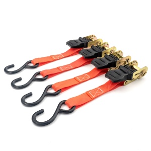 Set 4 chingi cu clichet, rezistent la 680 kg/chingă, TUV/GS – 25 mm × 4.5 m – 680 kg - Carguard - calitate și siguranță garantată! - Img 3